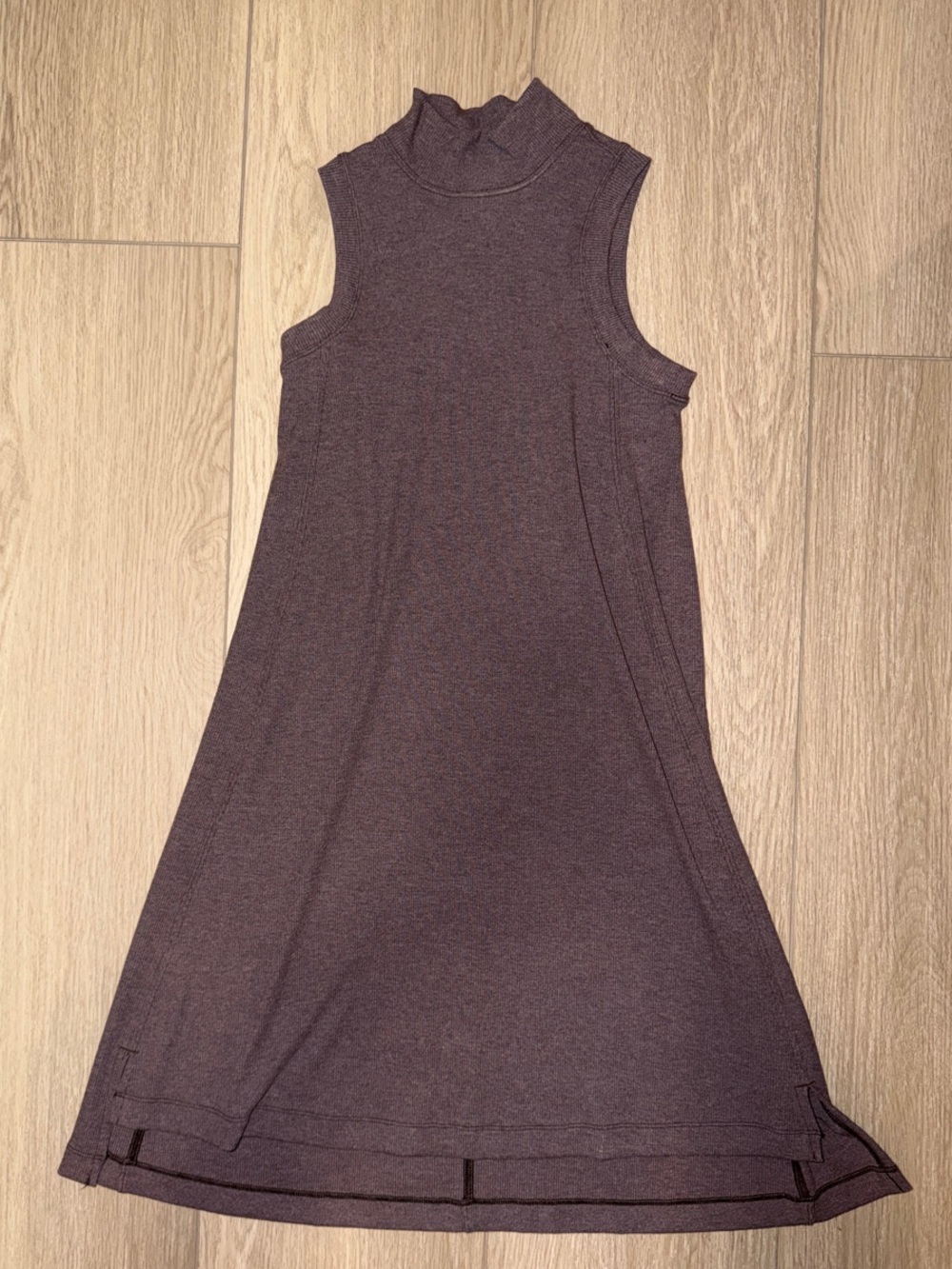 lululemon athletica Sleeveless Mock Neck Mini Dress - Plum